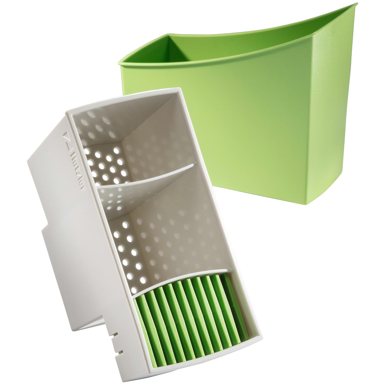 Cutlery Drainer w/ Knife Slots, Multiple Colors