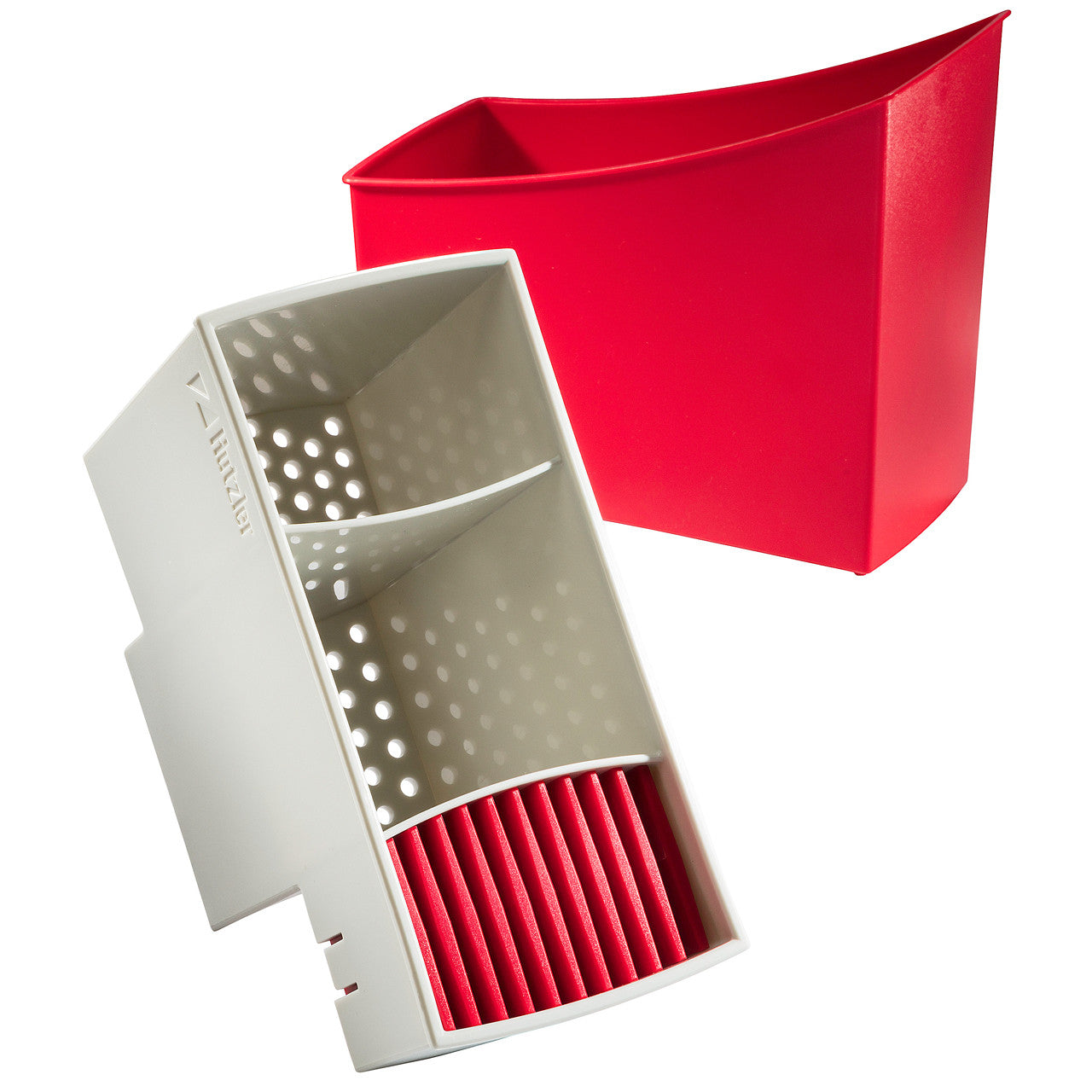 Cutlery Drainer w/ Knife Slots, Multiple Colors