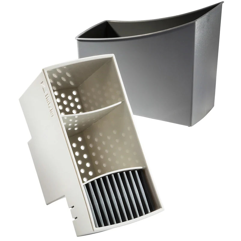 Cutlery Drainer w/ Knife Slots, Multiple Colors